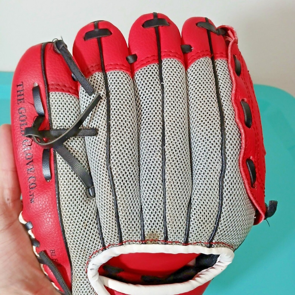 Rawlings Right Hand RHT Series 10" T-Ball Youth Baseball Glove PL10SS Red G1 - Picture 8 of 11